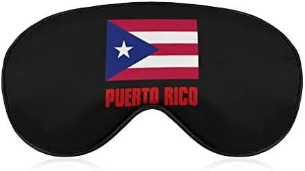 Гордост на знамето на Порто Рико, маска за очи за очи, симпатична слепи очи, ја опфаќа сенките за очила за жени