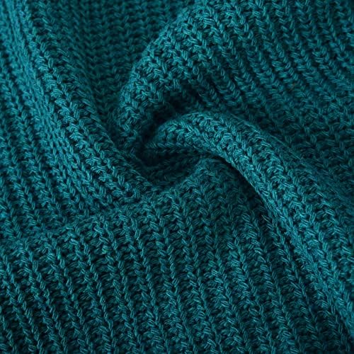 Елегантни џемпери за женски женски преголеми долги ракави буци плетен џемпер есен зимски обичен врвови на цврсти пулвер врвови