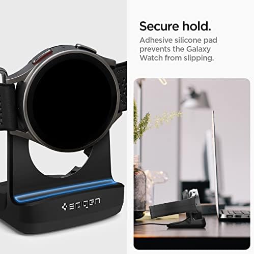 S353 Spigen Дизајниран За Galaxy Watch 5 Држач За Полнач / Galaxy Watch 5 Pro 45mm И Ултра Хибриден Заштитник На Екранот Дизајниран За Samsung Galaxy Watch 5, Galaxy Watch 4 Случај 44mm