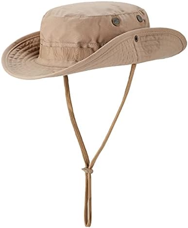 ФРТКК Воена буни капа тактичка прилагодлива буни капи за мажи жени кои ловат риболов на отворено сафари сонце