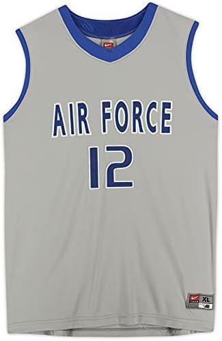 Спортски меморијалии Воздухопловни сили на соколи, издадени од тимот на 12 Греј и Сина маичка од кошаркарската програма - Големина XL - Програми