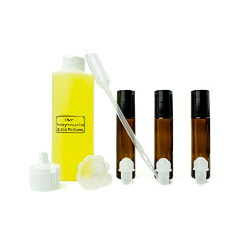 Гранд парфеми Парфем Масло сет - Познавање на масло од миризливо масло од масло од телото - нашето толкување, со ролна на шишиња