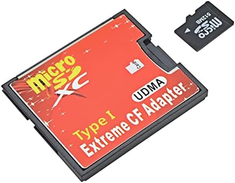 Sutk Speed Micro SD TF До CF Адаптер MicroSDHC MicroSDXC За Компактен Тип На Блиц I Мемориска Картичка Со Малопродажен Пакет