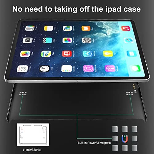 Случај хафлер за 2020/2021/2022 Ipad Air 10.9 &засилувач; 2018/2019/2020/2021/2022 iPad Pro 11 - Магична Тастатура Компатибилен Случај