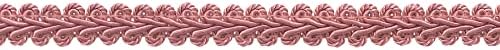 1/2 инчи Основен трим француски плетенка на ГИМП, стил FGS Боја: Светлина роза - К1, продадена од дворот