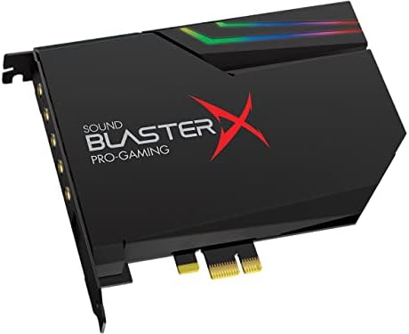 Creative Sound Blasterx AE-5 Black Hi-Resolution PCIe Gaming Sound картичка и DAC