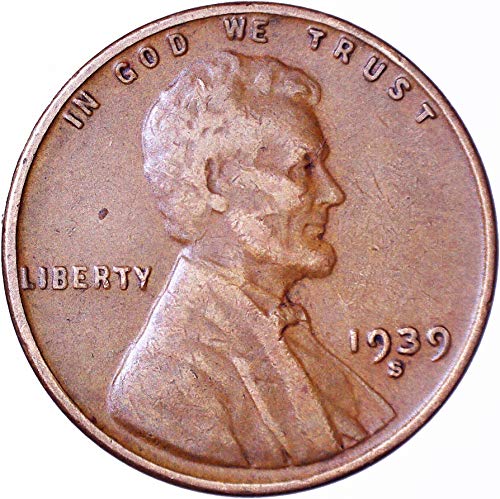 1939 S Линколн пченица цент 1C за нециркулирани
