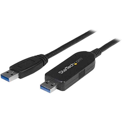 Startech.com USB 3.0 Кабел за пренос на податоци за Mac и Windows, брз кабел за трансфер на USB за лесни надградби, 2М