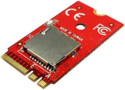 Ableconn M2SD139PA M.2 A -E клучен модул со Micro SD штекер - Поддршка Micro SD 3.0 преку брза PCIE