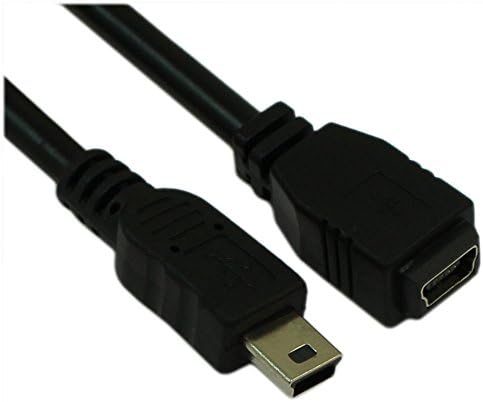 MyCableMart 6inch USB 2.0 Сертифициран 480mbps Мини-Б/5-Пински Машки/Женски Продолжен Кабел