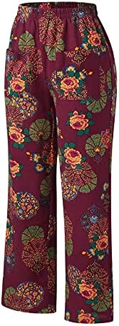 Женски џогер џемпери Најдобри ретро обични панталони со џебови лабави фит салон панталони пешачки панталони девојки панталони