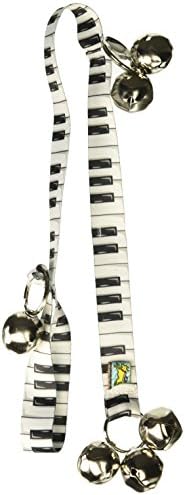 Дизајн на жолто куче пијано клучеви Ding Dog Bell