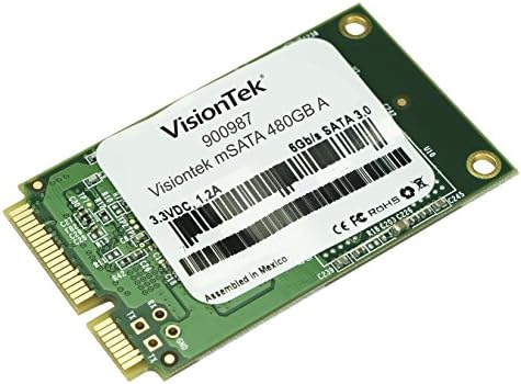 VivisionTek 3D MLC MSATA 480GB SSD 550 MB/s Прочитајте и 390 MB/s Напишете - 900987