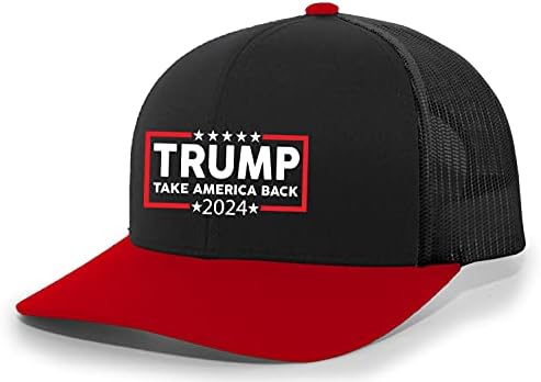 Компанија за кошула Тренц Трамп 2024 Врати се Америка назад Републиканска конзервативна мрежа назад Камион Хет