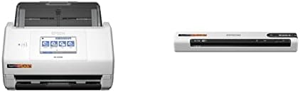 Epson RapidReceipt RR-600W безжичен работна површина во боја Дуплекс прием и скенер за документи и RapidReceipt RR-70W безжичен мобилен