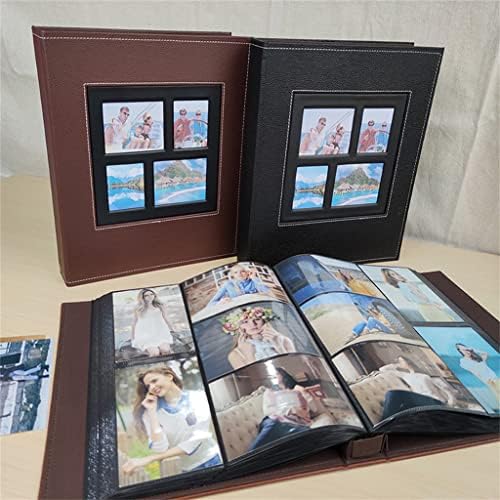 ZJHYXYH 6-инчен вметнете албум 600 600 600 фотографии со голем капацитет колекција на албуми, семејна собирска фото колекција свадбена фотографија