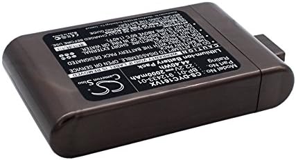 Батерија за замена на Камерон Сино Нова 2000mAh за Dyson D12 безжичен вакуум, DC16, DC-16, DC16 Animalивотно, DC16 Boat, DC16 CAR, DC16 Handheld,