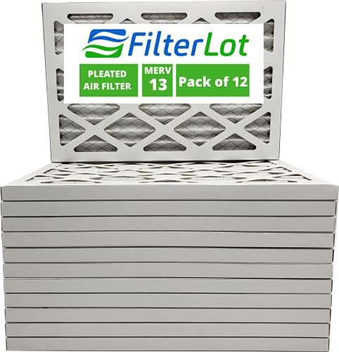 Filterlot 18x18x1 филтер за воздух MERV 13, Pleated HVAC AC Филтри за печка