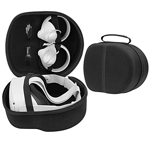 Brappo VR носење кутија компатибилен со Oculus Quest, Заштитете ги слушалките за игри на Oculus Quest VR и додатоци за контролори