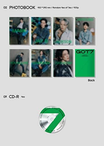Got7 - got7 [7 ver. Поставете] 7Albums+Дополнителни фото -картички поставени