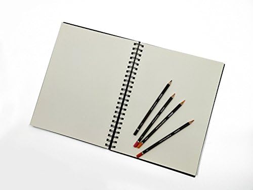 Derwent Big Book A5 Wire Band Sketchbook, пакет од 4 2301608