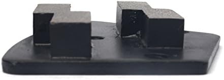 Трапезоиден кат мелење диск 3-PCS Метална врска Дијамант Диск Диск 100 за бетонско мелење