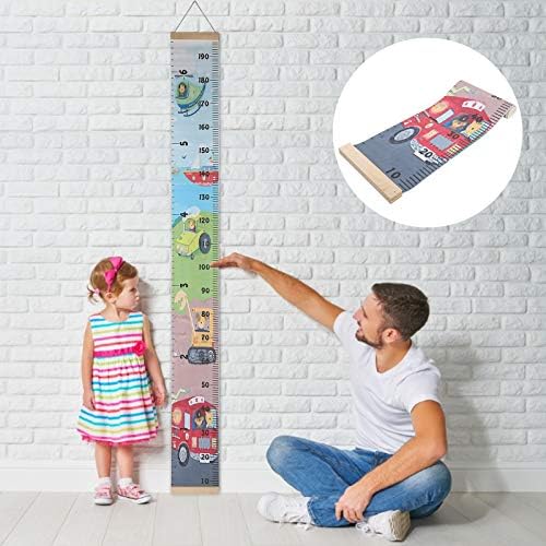 Agatige Детска висина wallидна табела, мерка за висина на дрво владетел за декорација на домашна соба дома