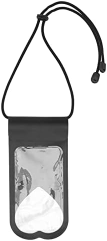 INOOMP 3 парчиња Транспарентна Торбичка TPU Чувствителна На Допир Торба За Мобилни Телефони За Нуркање Пливање Спортови На Топла Изворска