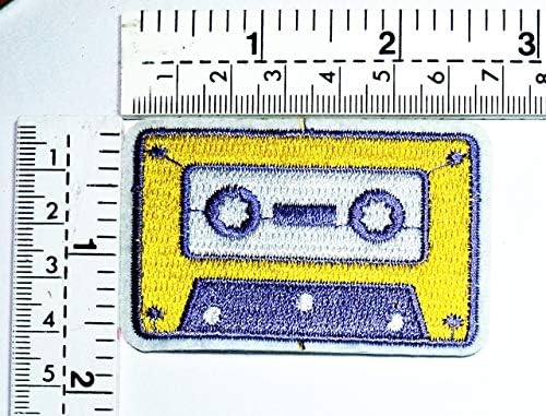 Касета лента за печ-цртана цртана дете лого фармерки јакна Поло Т- кошула шапки ранец лепенка касета лента музика бумбокс ретро 80-тите 90-ти радио шијат на апликациј?