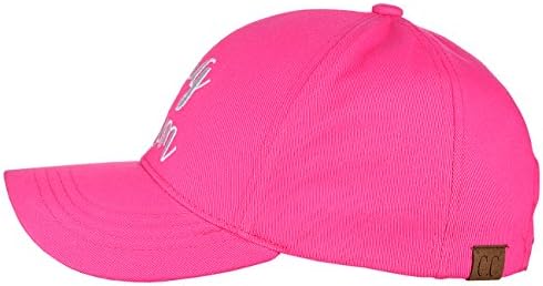 C.C Women'sенски извезена понуда прилагодлива капа за бејзбол памук