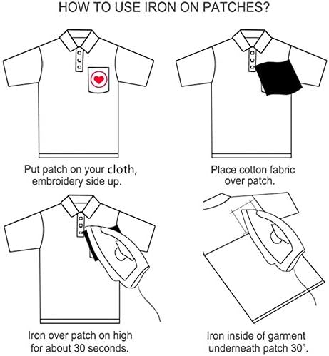 Амигојо 8 инчен црвен број лепенка 0 железо на маица јакна јакна фармерки закрпи извезени рачно изработени занаети DIY додатоци за лепенка 0