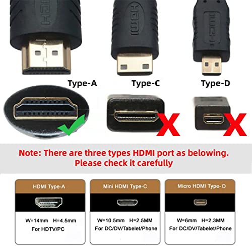 Ченјанг HDMI 1.4 Кабел, HDMI Тип Машки До Женски Продолжен Кабел Конектор 90 Степен Под Агол