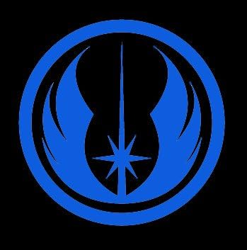 CCI Star Wars Jedi Order Logo Decal Decal Vinyl налепница | Автомобили камиони Ванс wallsидови лаптоп | Сина | 5,5 x 5.25 во | CCI1538