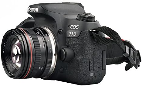 Lightdow EF 50mm F1. 4 Стандард &засилувач; Среден Телефото Рачен Фокус Целосна Рамка Камера Објектив За Бунтовник T7 T7i T6i T5 T5i SL2 80D