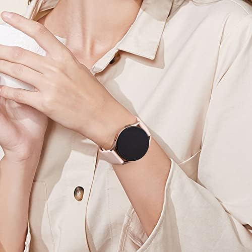 Wanme бендови за Samsung Galaxy Watch 3 Band 41mm, Galaxy Watch 4/4 Classic, Galaxy Watch 5/5 Pro бендови Womenените мажи, 4 пакувања