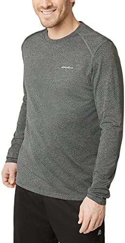 Активна маичка за екипа на екипа на Еди Бауер, маичка со долги ракави со машка маичка