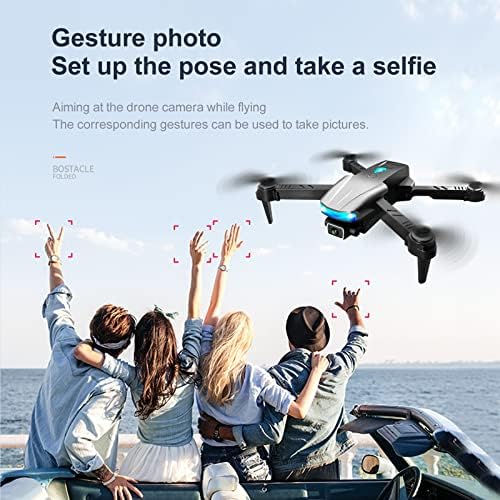 S85 Pro RC Mini Drone 4K Profesional HD FPV камера, LED светло, режим без глава, режим на задржување на надморска височина, тркалање 360 °, лет