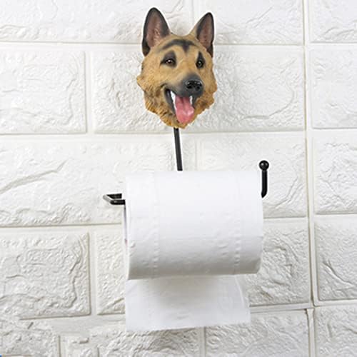 Држач за кујна за кучиња за кучиња кујнски хартија решетка за бања за бања за бања за пешкир, едноставно стоејќи држач за ролна