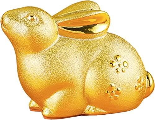 Зајак свинче банка кинеска нова година зајаче пари кутија керамичка животинска монета банка за подароци за родендени на десктоп - Стил Б
