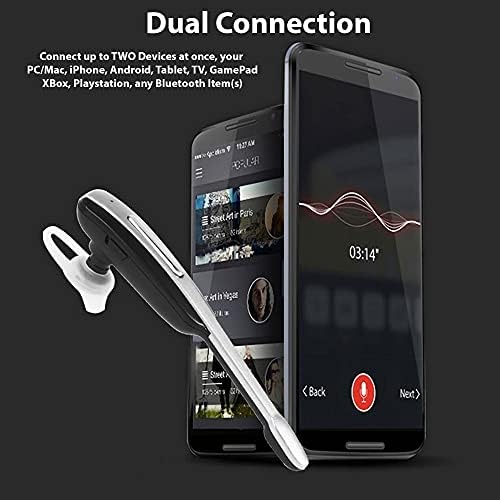 Слушалките за TEK Styz компатибилни со Samsung S21 во уво безжичен бучава за откажување на слушалките