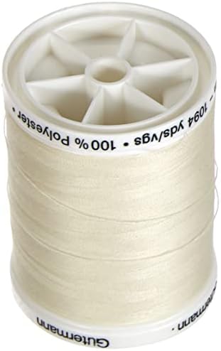Gutermann Black 1000mtr/1094yd Sew-All Polyester Thread, 5,5x4x4 cm