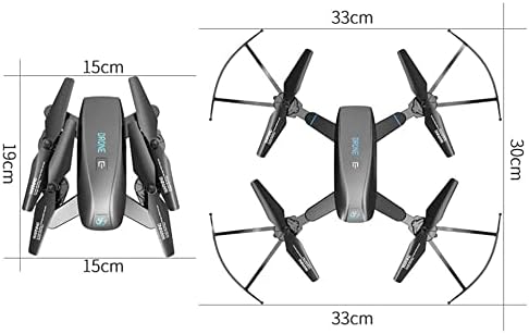 Stseeace Drone со камера за деца, FPV HD 4K мини беспилотни летала за возрасни почетник, преклопен Quad RC Quadcopters & MultiRotors,