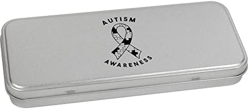 „Свесност за аутизам“ метална канцеларија за канцелариски калај/кутија за складирање