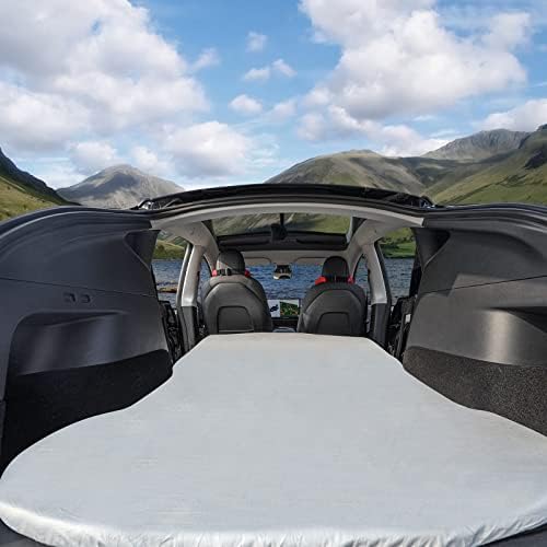 Тематски кампување душек за модел Tesla Model y Меморија пена душек преклопен автомобил Душек душек задно седиште за седиште за кревет