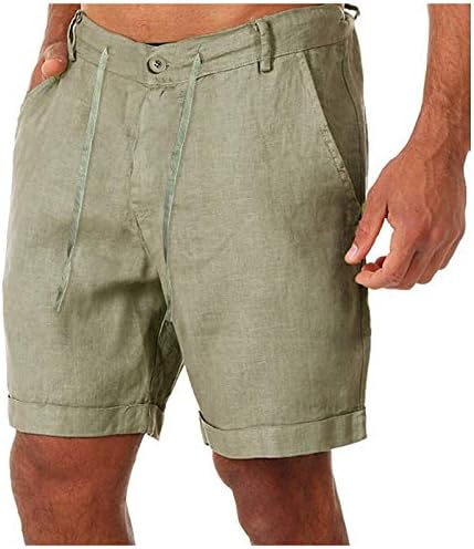 Шорцеви мажи карго џебови памучни шорцеви опуштени вклопени во лигетска тежина шорцеви спортски фитнес што трчаат шорцеви