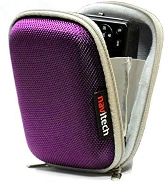 Навитех Виолетова Кутија За Камера Отпорна На Удари Компатибилна Со Дигитална Камера Андоер 2,7 Инчи
