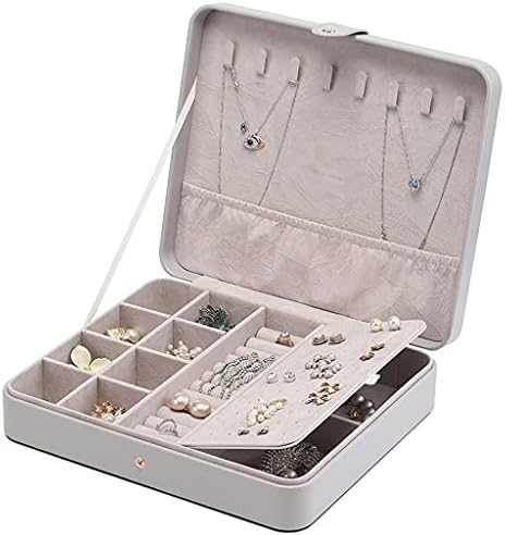 WYFDC накит кутија ветерни обетки прстен накит ѓердан додатоци за коса за пакување кутија за складирање на деца