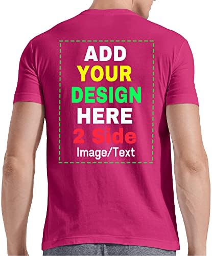 Прилагодени маици за мажи, персонализирани маички дизајнираат своја маичка со текстуална маица памучна маичка пред/задна печатачка татко подароци