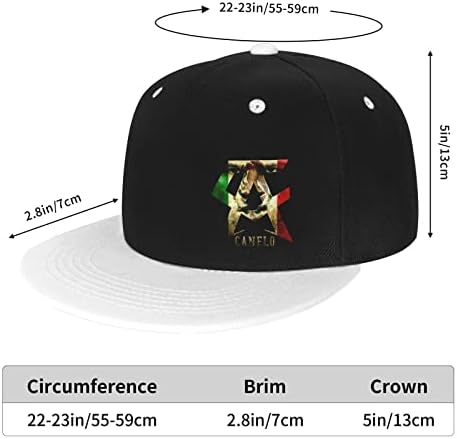 GHBC CANELO ALVAREZ возрасни хип хоп бејзбол капа, женски тато капа, прилагодлива машка капа за шминка