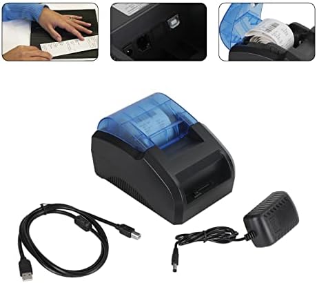 Печатач за термички прием на термички прием на Bluetooth, Thermal Laber Bluetooth USB Termal Averter Printer USB POS System Supermarket